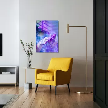 Tablou decorativ, 1194, Sticla temperata, 30 x 45 cm, Multicolor imagine