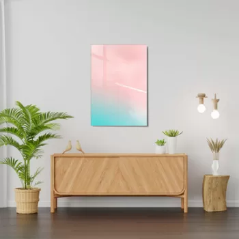 Tablou decorativ, 1197, Sticla temperata, 30 x 45 cm, Multicolor imagine