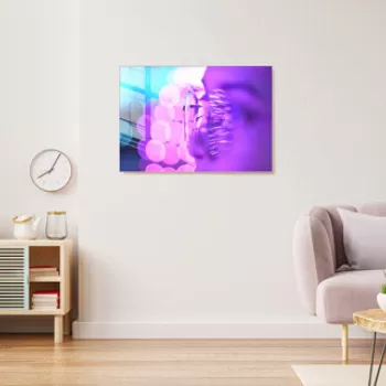 Tablou decorativ, 1198, Sticla temperata, Dimensiune: 45 x 65 cm, Multicolor imagine