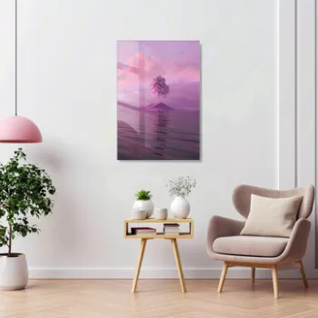 Tablou decorativ, 1200, Sticla temperata, 30 x 45 cm, Multicolor imagine