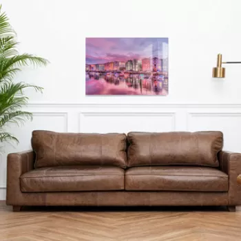 Tablou decorativ, 1204, Sticla temperata, Dimensiune: 45 x 65 cm, Multicolor imagine