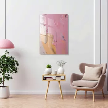 Tablou decorativ, 1205, Sticla temperata, 30 x 45 cm, Multicolor imagine