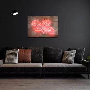 Tablou decorativ, 1208, Sticla temperata, 50 x 70 cm, Multicolor imagine