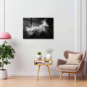 Tablou decorativ, 1221, Sticla temperata, 50 x 70 cm, Multicolor imagine