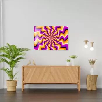 Tablou decorativ, 1225, Sticla temperata, 50 x 70 cm, Multicolor imagine