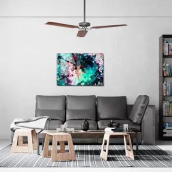 Tablou decorativ, 1228, Sticla temperata, 50 x 70 cm, Multicolor imagine