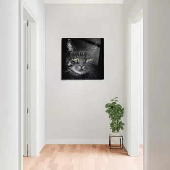 Tablou decorativ, 1245, Sticla temperata, Dimensiune: 40 x 40 cm, Multicolor imagine