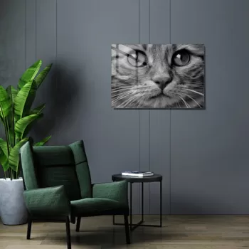 Tablou decorativ, 1247, Sticla temperata, 50 x 70 cm, Multicolor imagine