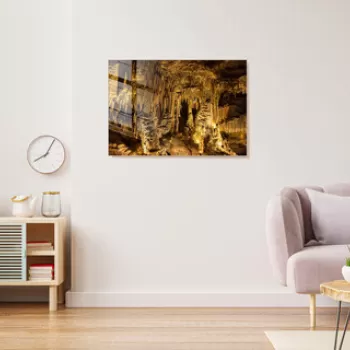 Tablou decorativ, 1249, Sticla temperata, 30 x 45 cm, Multicolor imagine