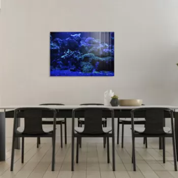 Tablou decorativ, 1270, Sticla temperata, 70 x 100 cm, Multicolor imagine