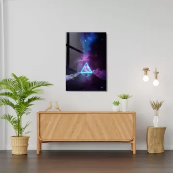 Tablou decorativ, 1298, Sticla temperata, Dimensiune: 45 x 65 cm, Multicolor imagine