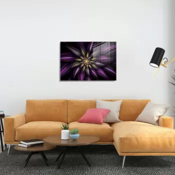 Tablou decorativ, 1310, Sticla temperata, 70 x 100 cm, Multicolor imagine