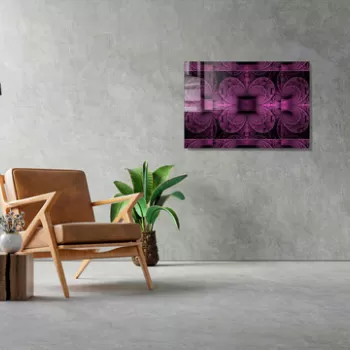 Tablou decorativ, 1311, Sticla temperata, 50 x 70 cm, Multicolor imagine