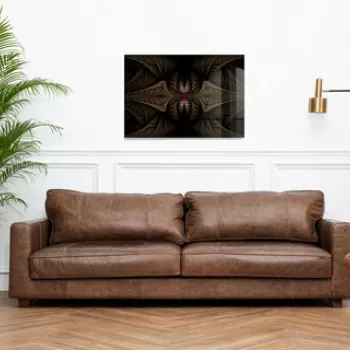Tablou decorativ, 1313, Sticla temperata, 70 x 100 cm, Multicolor imagine