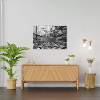 Tablou decorativ, 1320, Sticla temperata, 30 x 45 cm, Multicolor imagine