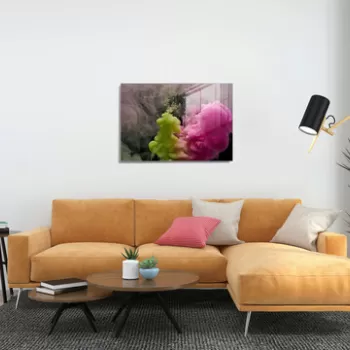 Tablou decorativ, 1323, Sticla temperata, 50 x 70 cm, Multicolor imagine