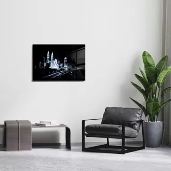 Tablou decorativ, 1326, Sticla temperata, 30 x 45 cm, Multicolor imagine