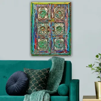 Tablou decorativ, 132664946_70100, Cadru: 100% LEMN (grosime: 3 cm), Multicolor imagine