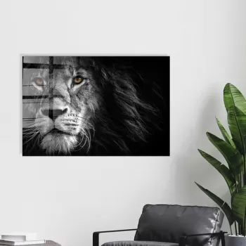 Tablou decorativ, 1330, Sticla temperata, 30 x 45 cm, Multicolor imagine