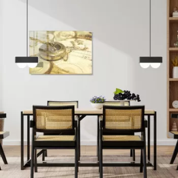 Tablou decorativ, 1342, Sticla temperata, 70 x 100 cm, Multicolor imagine