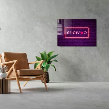 Tablou decorativ, 1344, Sticla temperata, Dimensiune: 45 x 65 cm, Multicolor imagine