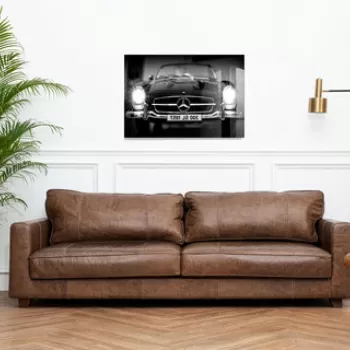 Tablou decorativ, 1345, Sticla temperata, 30 x 45 cm, Multicolor imagine
