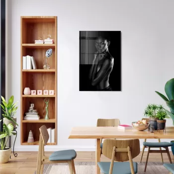 Tablou decorativ, 1348, Sticla temperata, 50 x 70 cm, Multicolor imagine