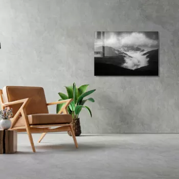 Tablou decorativ, 1353, Sticla temperata, 50 x 70 cm, Multicolor imagine