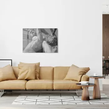 Tablou decorativ, 1388, Sticla temperata, 50 x 70 cm, Multicolor imagine