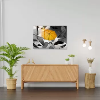 Tablou decorativ, 1408, Sticla temperata, 30 x 45 cm, Multicolor imagine