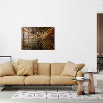 Tablou decorativ, 1415, Sticla temperata, 70 x 100 cm, Multicolor imagine