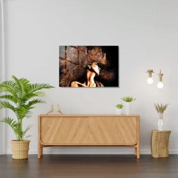 Tablou decorativ, 1418, Sticla temperata, 70 x 100 cm, Multicolor imagine