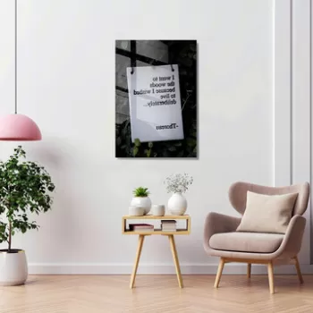 Tablou decorativ, 1419, Sticla temperata, 50 x 70 cm, Multicolor imagine