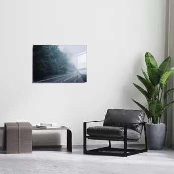 Tablou decorativ, 1426, Sticla temperata, 30 x 45 cm, Multicolor imagine