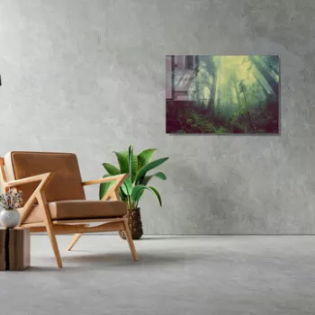 Tablou decorativ, 1429, Sticla temperata, 30 x 45 cm, Multicolor imagine