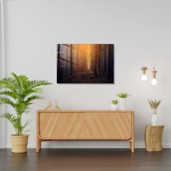 Tablou decorativ, 1430, Sticla temperata, 30 x 45 cm, Multicolor imagine