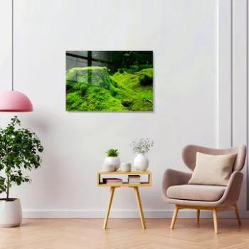 Tablou decorativ, 1433, Sticla temperata, 50 x 70 cm, Multicolor imagine