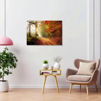 Tablou decorativ, 1435, Sticla temperata, 70 x 100 cm, Multicolor imagine