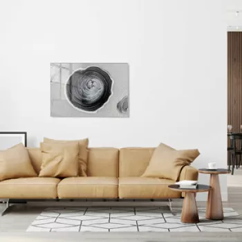 Tablou decorativ, 1441, Sticla temperata, 50 x 70 cm, Multicolor imagine
