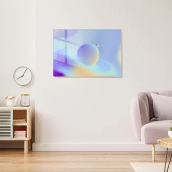 Tablou decorativ, 1464, Sticla temperata, 50 x 70 cm, Multicolor imagine