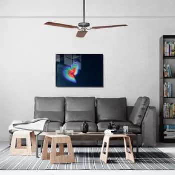 Tablou decorativ, 1468, Sticla temperata, 50 x 70 cm, Multicolor imagine