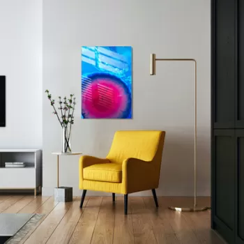 Tablou decorativ, 1471, Sticla temperata, 30 x 45 cm, Multicolor imagine