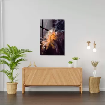 Tablou decorativ, 1472, Sticla temperata, 30 x 45 cm, Multicolor imagine