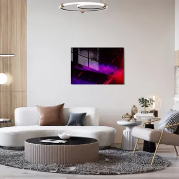 Tablou decorativ, 1478, Sticla temperata, 70 x 100 cm, Multicolor imagine