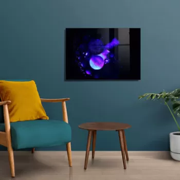 Tablou decorativ, 1480, Sticla temperata, Dimensiune: 45 x 65 cm, Multicolor imagine