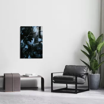 Tablou decorativ, 1491, Sticla temperata, 70 x 100 cm, Multicolor imagine