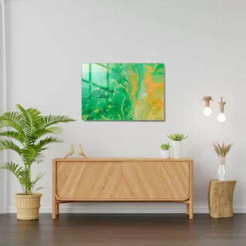 Tablou decorativ, 1493, Sticla temperata, Dimensiune: 45 x 65 cm, Multicolor imagine