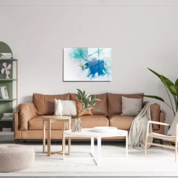 Tablou decorativ, 1494, Sticla temperata, 70 x 100 cm, Multicolor imagine