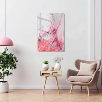 Tablou decorativ, 1498, Sticla temperata, 50 x 70 cm, Multicolor imagine