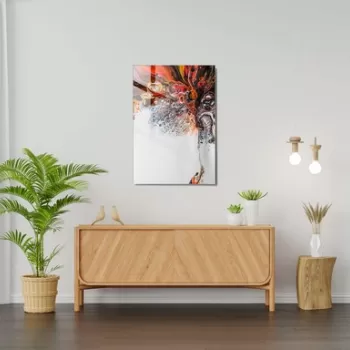 Tablou decorativ, 1667, Sticla temperata, Grosime: 4 mm, Multicolor imagine